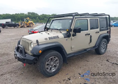 2017 Jeep Wrangler Unlimited Rubicon z USA, uszkodzony, nr VIN 1C4BJWFG7HL742919